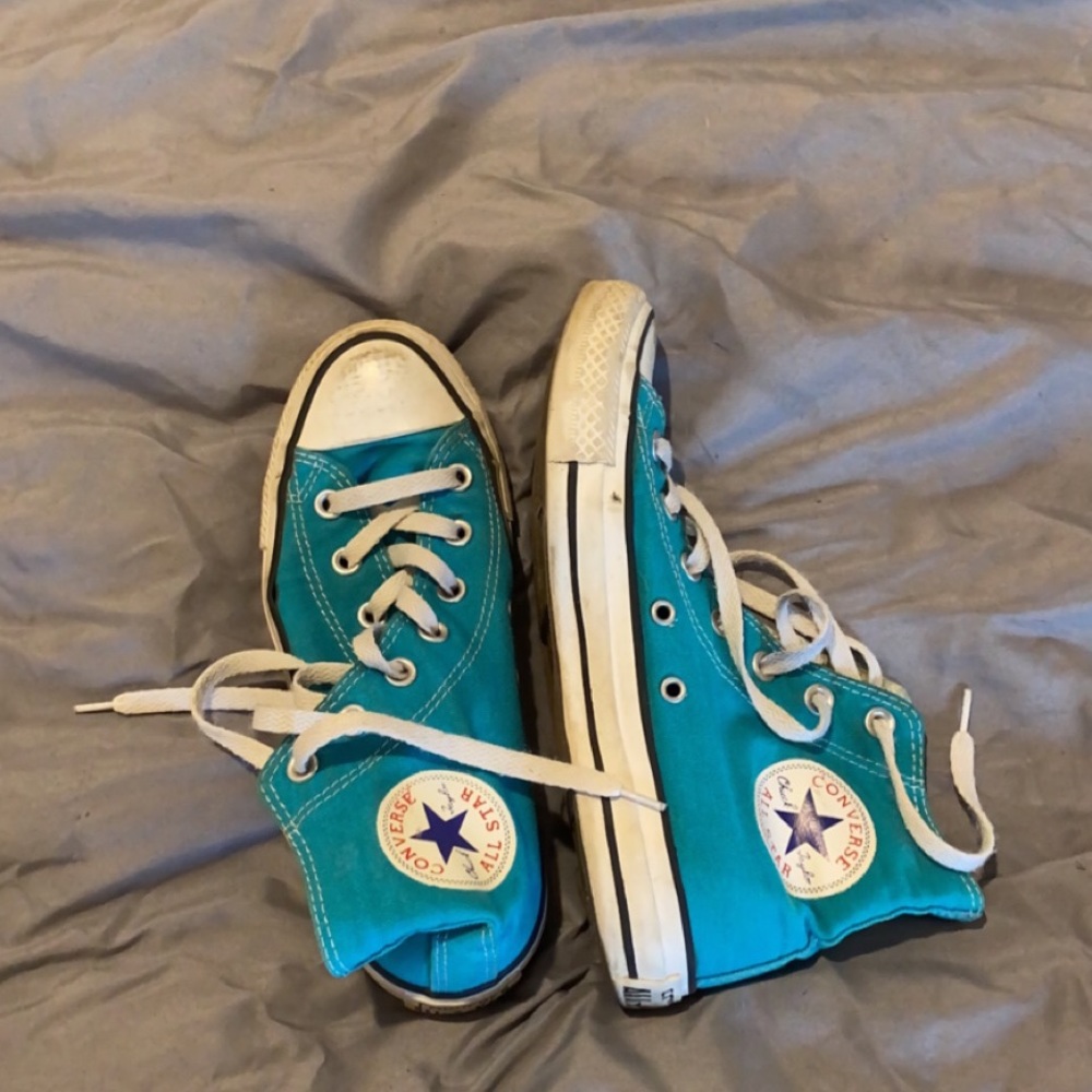 teal converse EUC